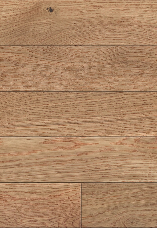 Hvit eik 90 børstet massivtre gulv